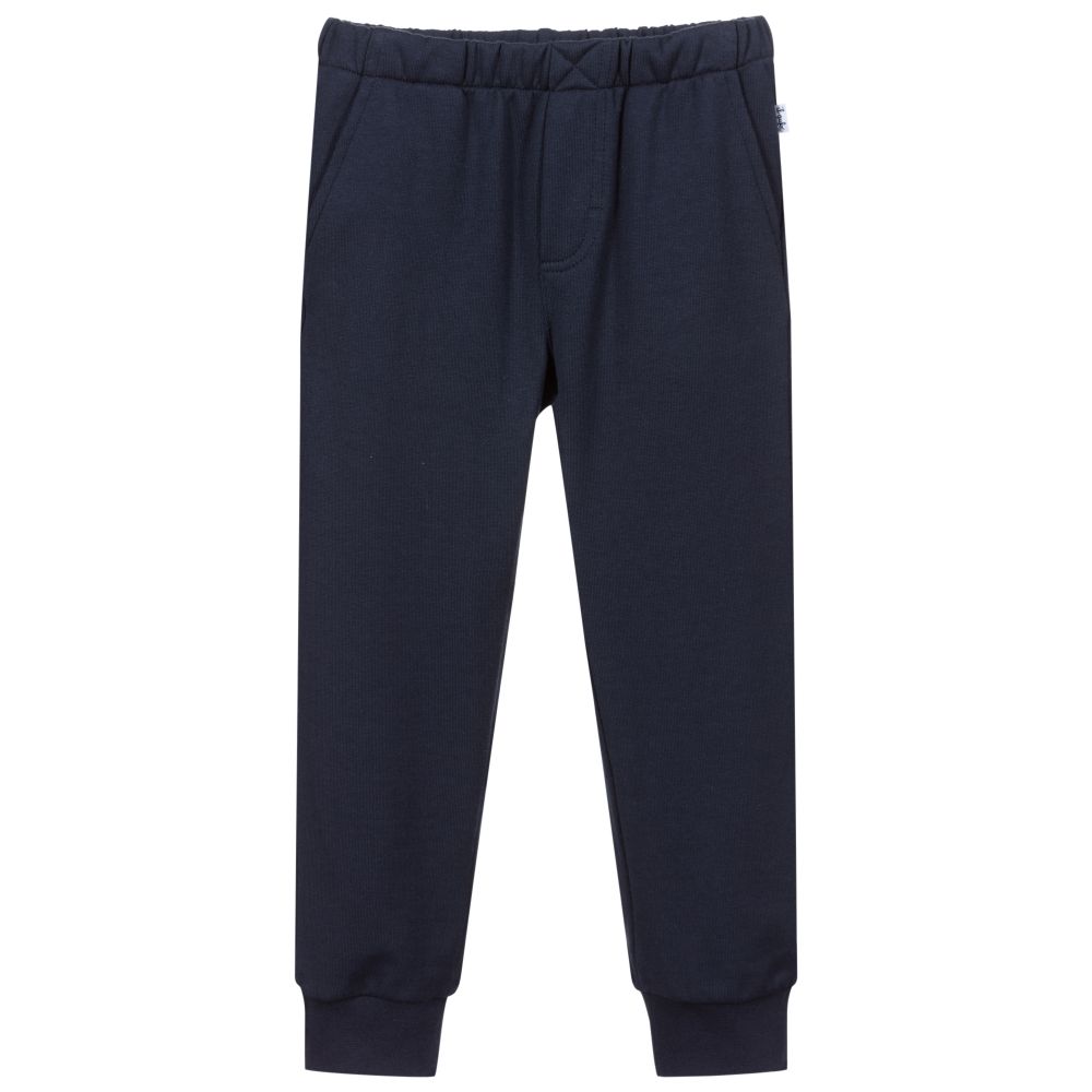 Il Gufo - Navyblaue Baumwoll-Jogginghose | Childrensalon