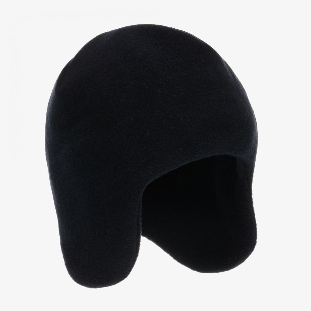 Il Gufo - Navy Blue Fleece Hat | Childrensalon