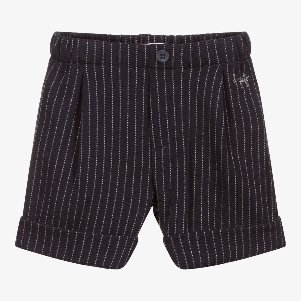 Il Gufo-Синие шорты в тонкую полоску | Childrensalon Outlet
