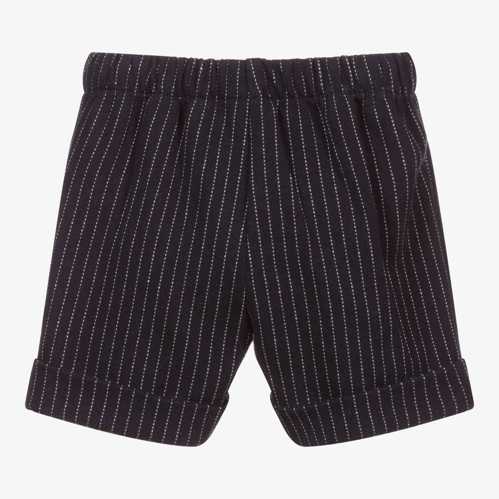 Il Gufo-Синие шорты в тонкую полоску | Childrensalon Outlet