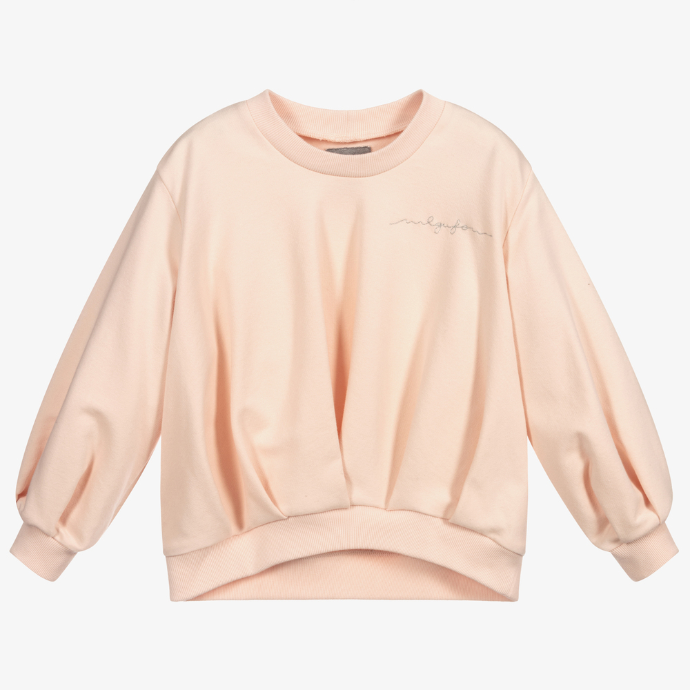 Il Gufo - Pink Cotton Sweatshirt | Childrensalon