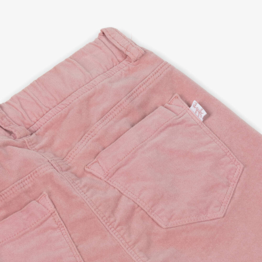 Il Gufo-Pink Felt Trousers | Childrensalon Outlet