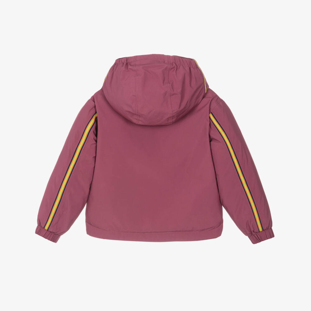 Il Gufo-Pink Water Resistant Rain Jacket | Childrensalon Outlet