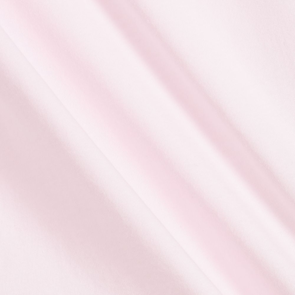 Il Gufo-Pink & White Cotton T-Shirt | Childrensalon Outlet