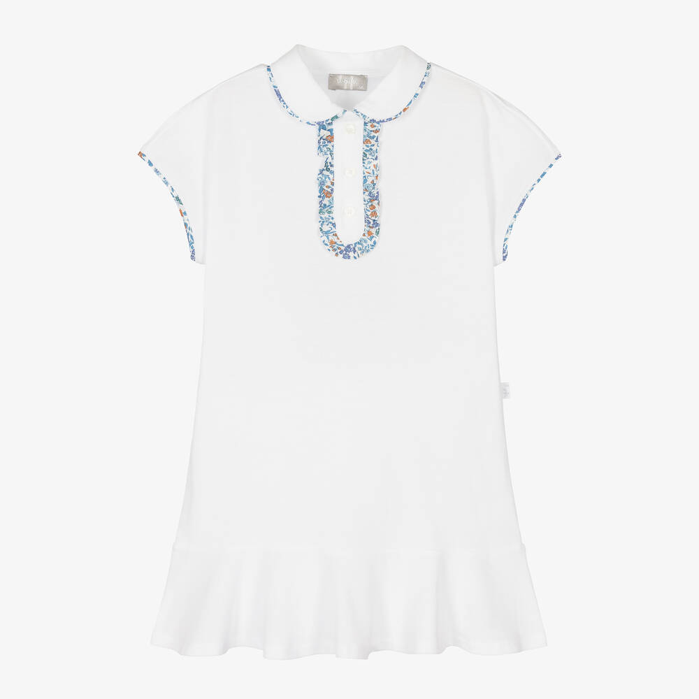 Il gufo discount white dress