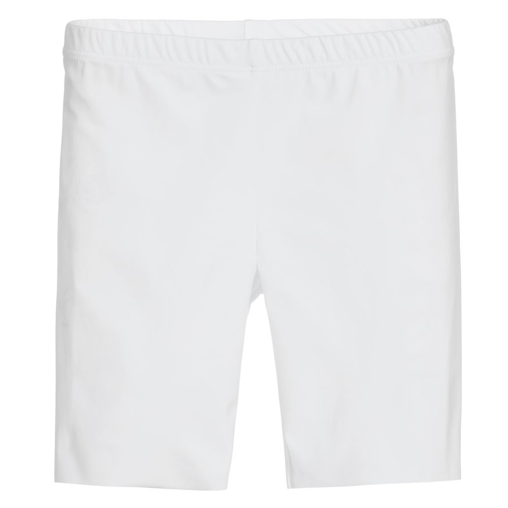 Il Gufo-White Lycra Shorts | Childrensalon Outlet