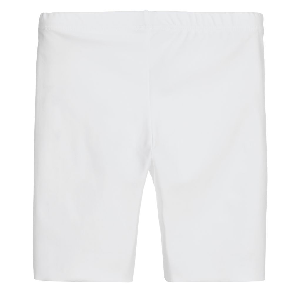 Il Gufo White Lycra Shorts Childrensalon Outlet
