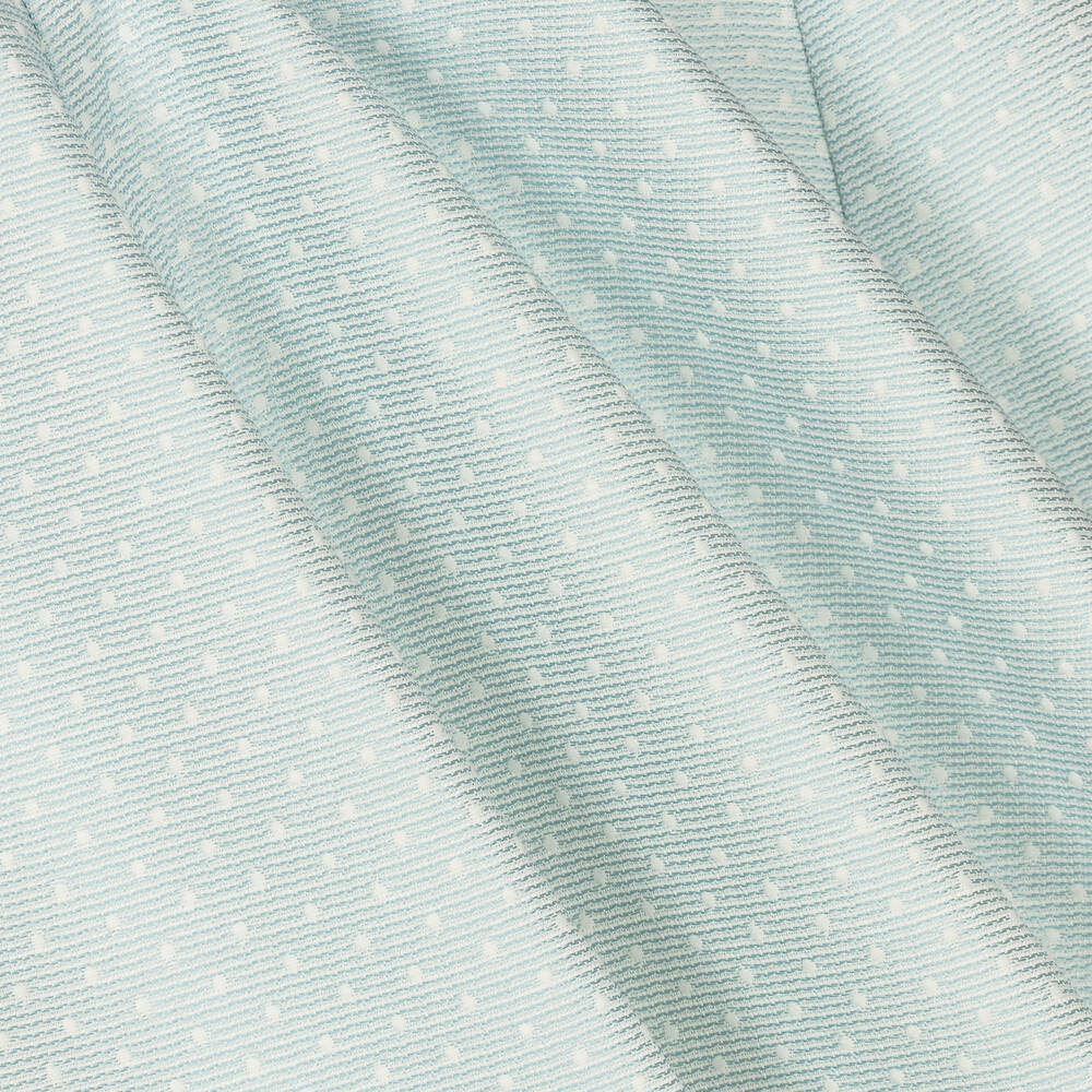 Irpa-Girls Blue Polka Dot Dress  | Childrensalon Outlet