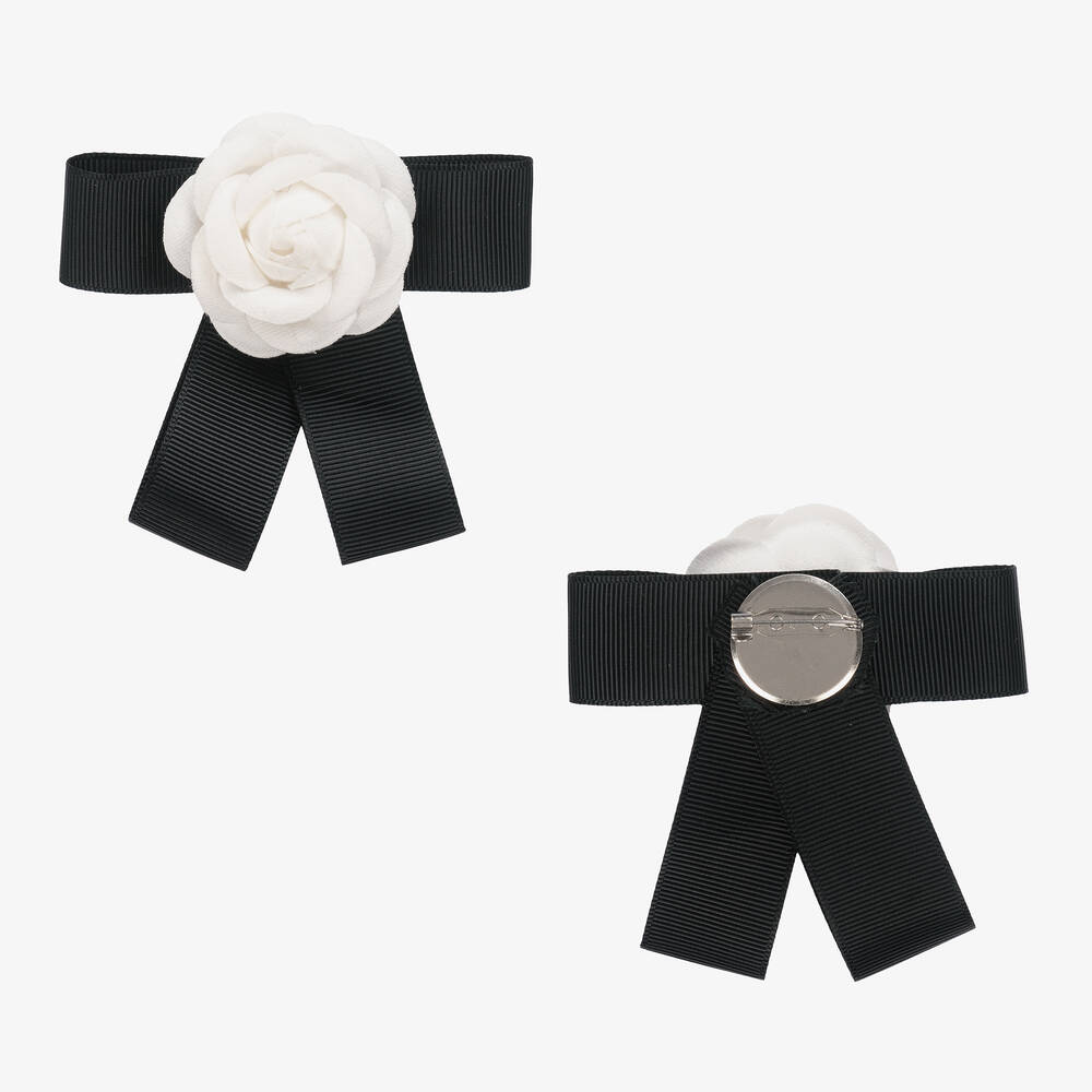 Irpa-Girls Blue Tulle Polka Dot Dress | Childrensalon Outlet