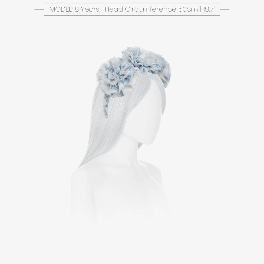 Irpa-طوق شعر فاخر بنقشة الأزهار للبنات | Childrensalon Outlet