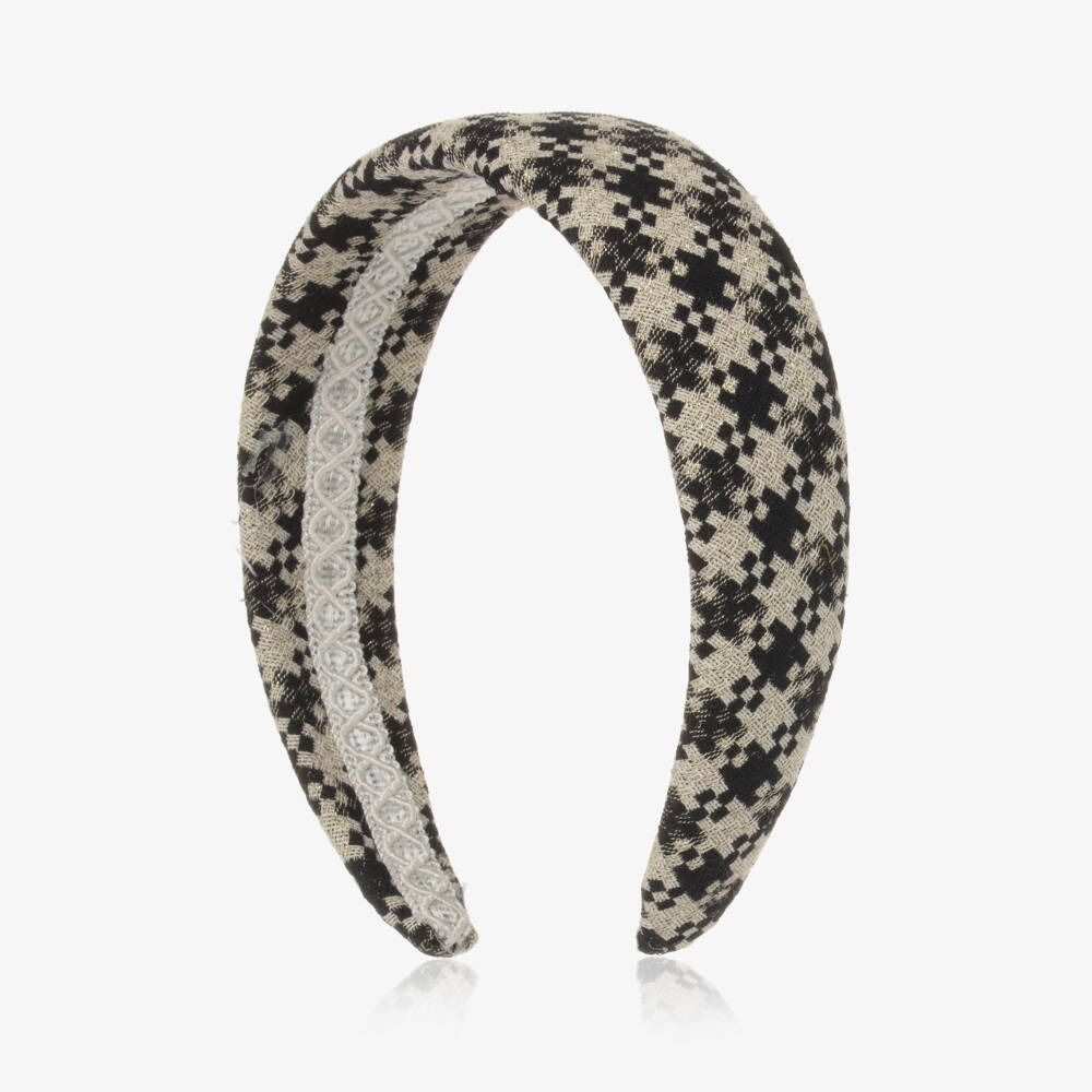 Irpa-Girls Ivory Dogtooth Headband | Childrensalon Outlet