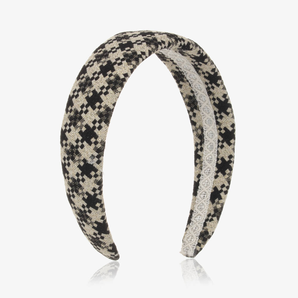 Irpa-Girls Ivory Dogtooth Headband | Childrensalon Outlet