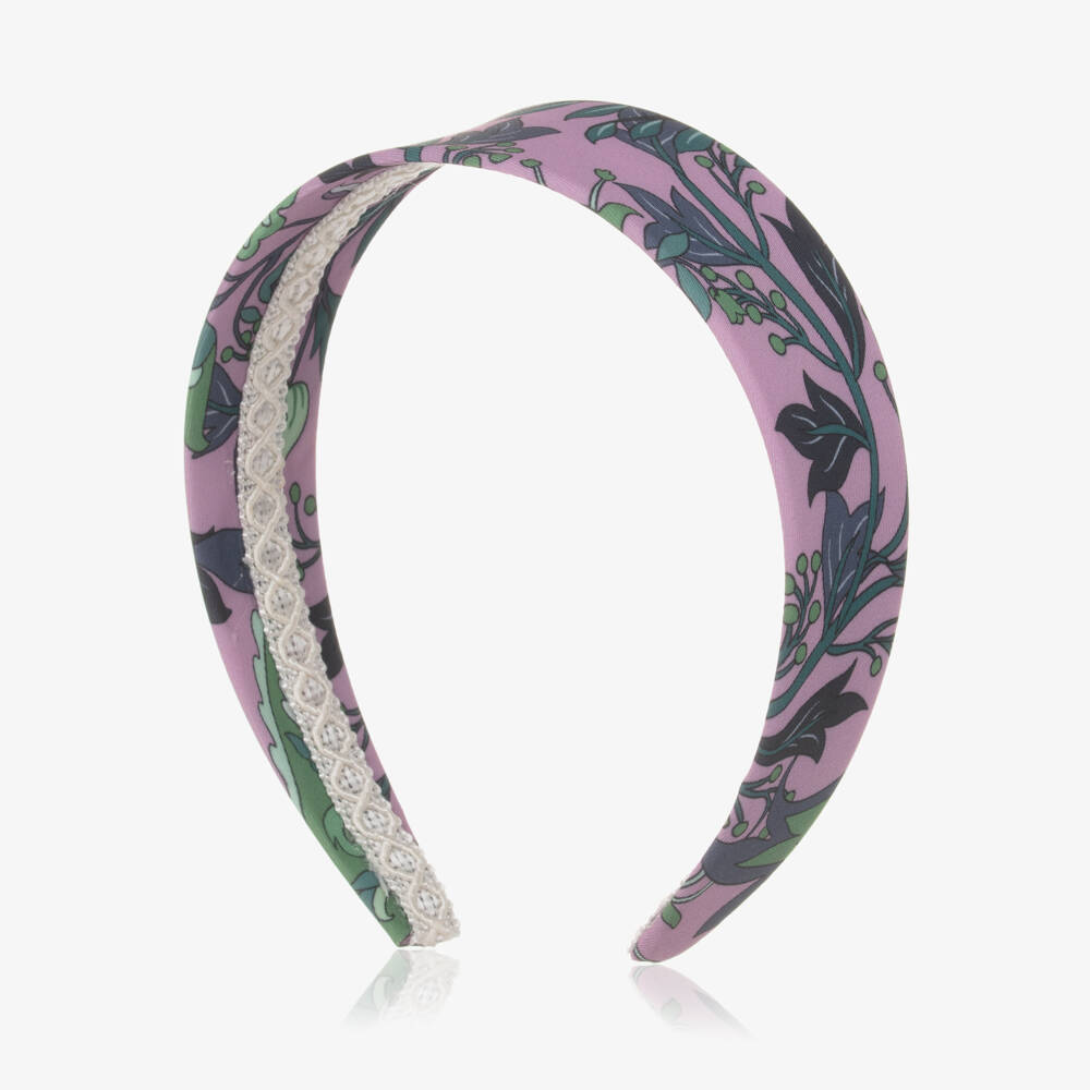 Irpa-Girls Lavender Blossom Headband | Childrensalon Outlet