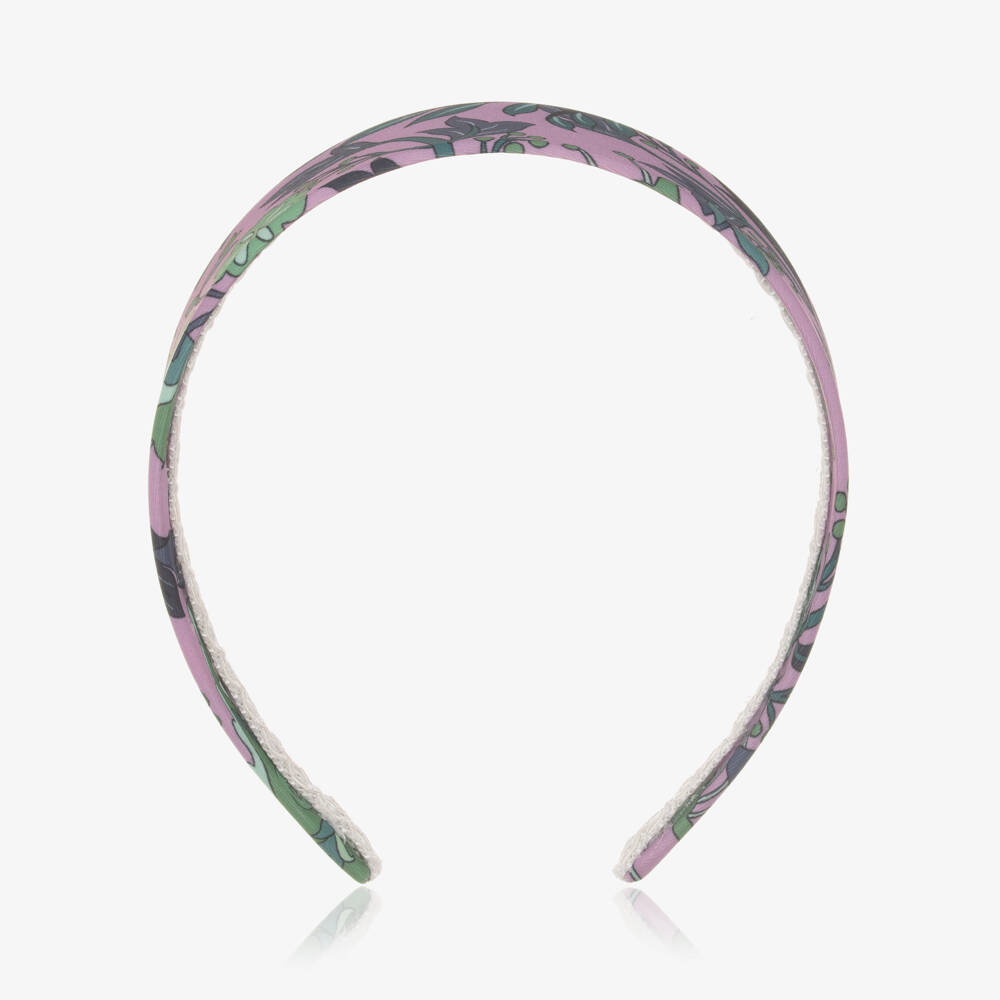 Irpa-Girls Lavender Blossom Headband | Childrensalon Outlet