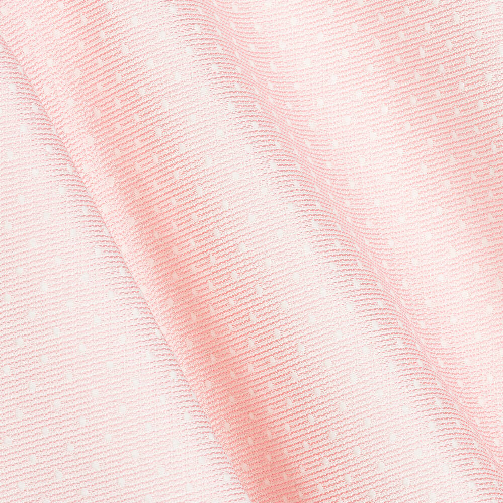 Irpa-Girls Pink Polka Dot Dress  | Childrensalon Outlet