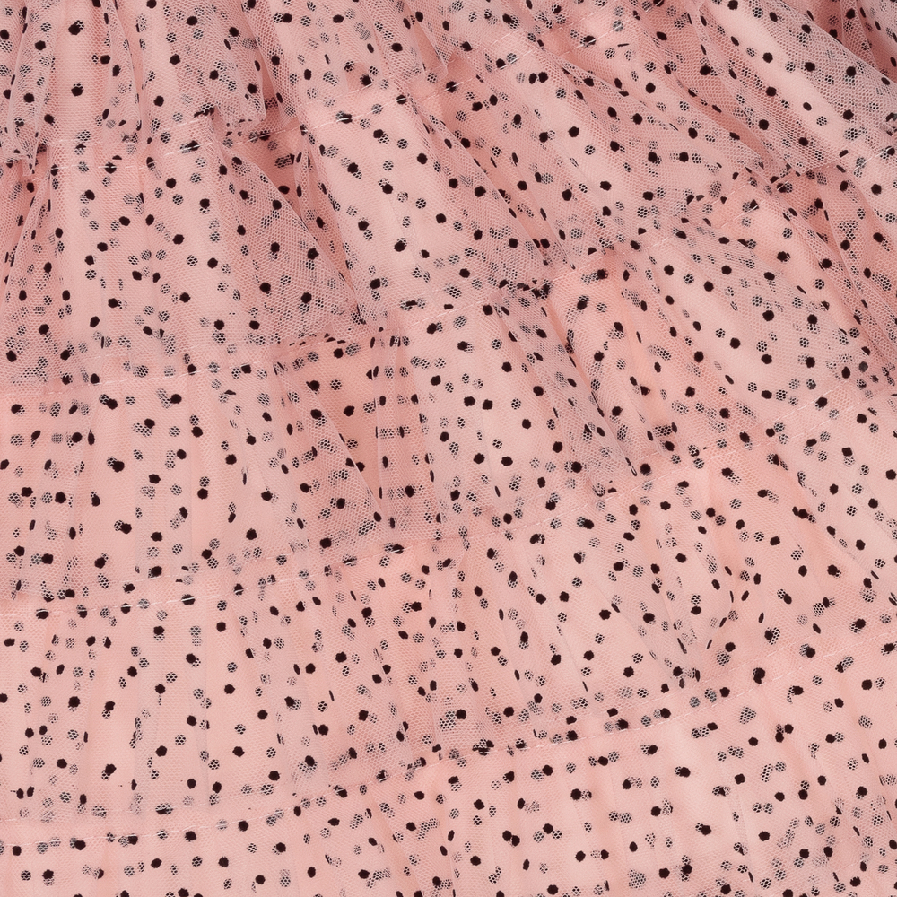 Irpa-Girls Pink Tulle Tiered Dress | Childrensalon Outlet