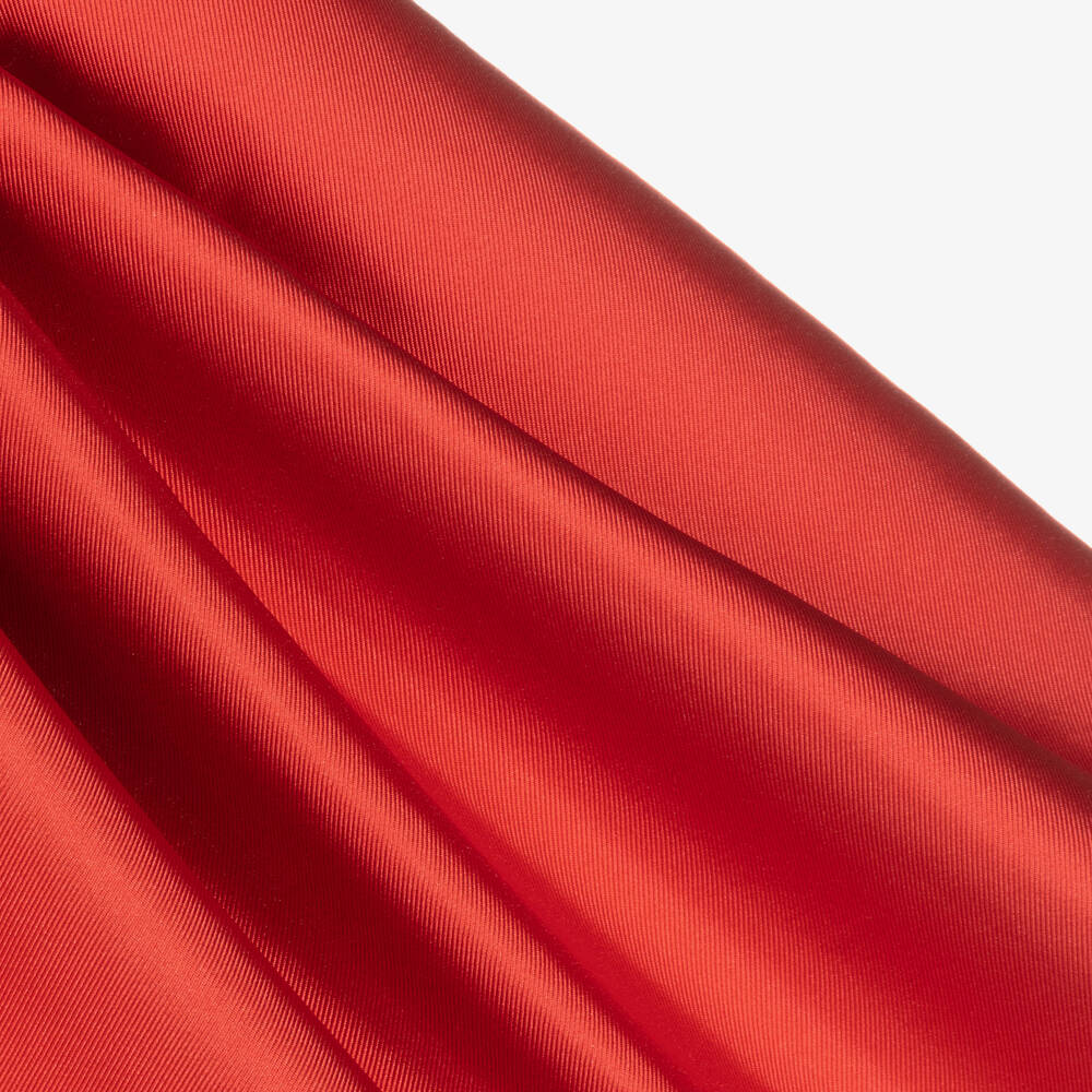 Irpa-Girls Red Satin Dress | Childrensalon Outlet