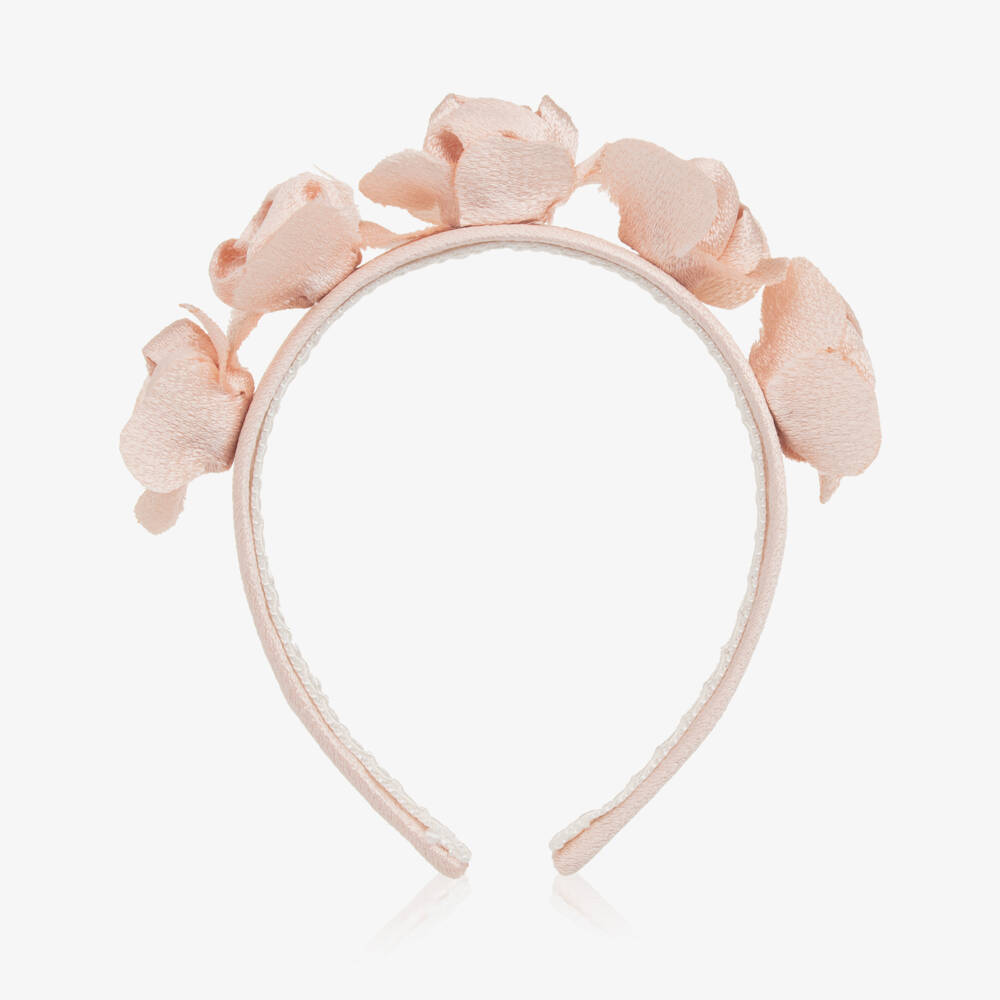 Irpa-Ободок Розовый Цветок для девочек | Childrensalon Outlet
