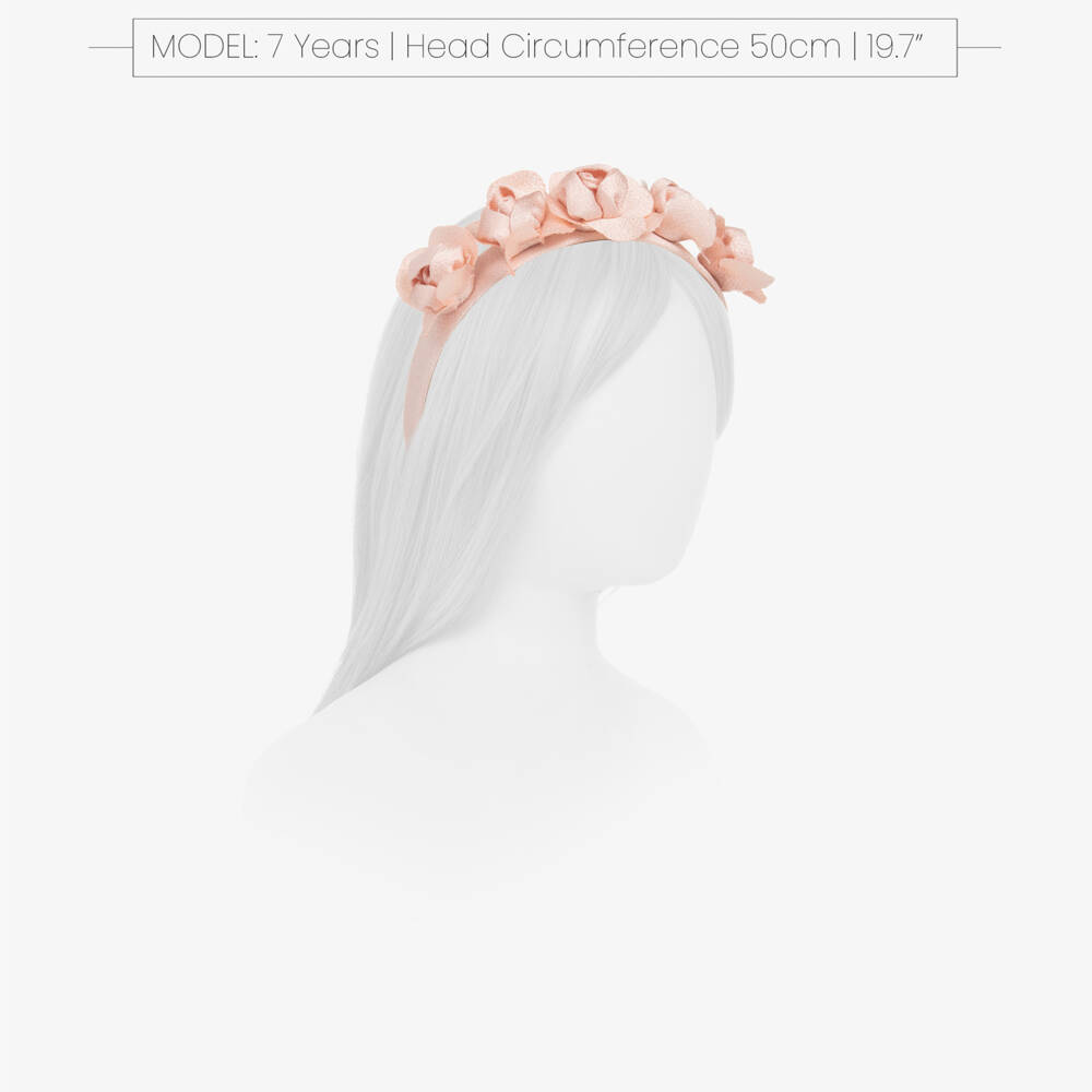 Irpa-Ободок Розовый Цветок для девочек | Childrensalon Outlet