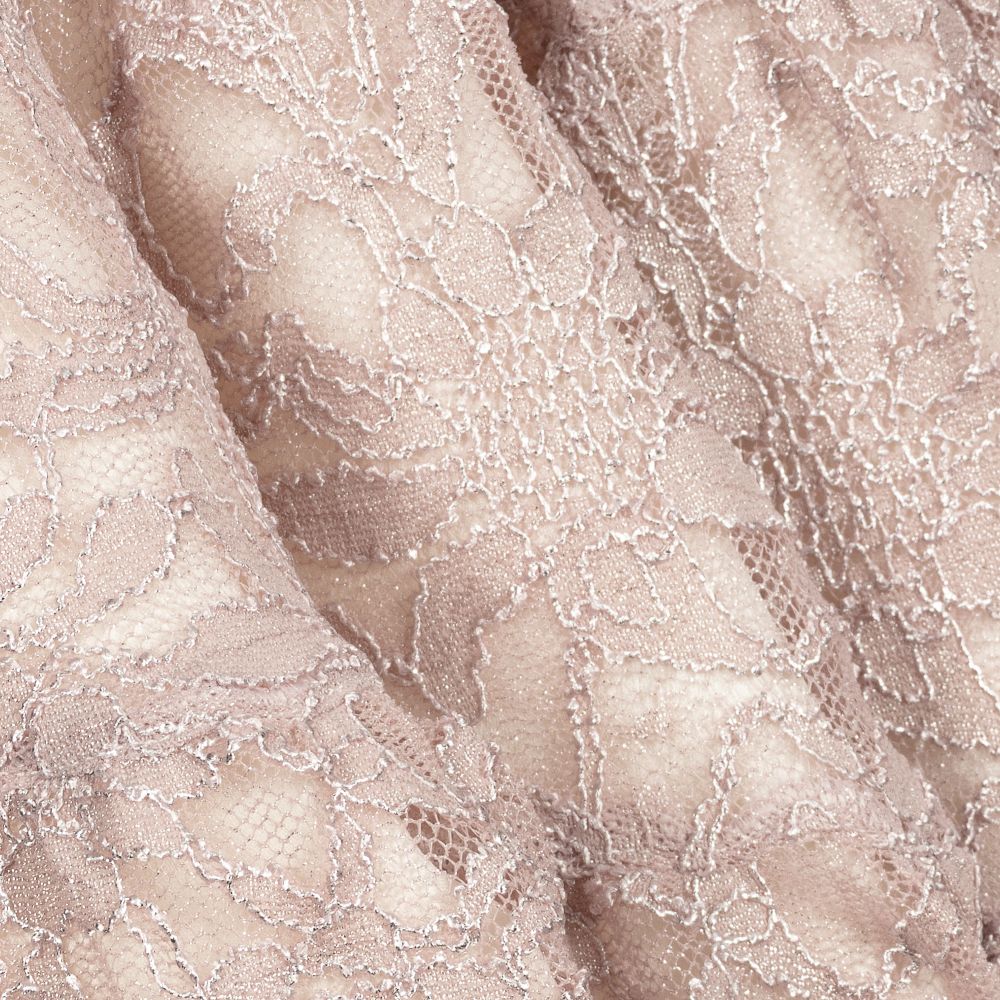 Irpa-Pink Glitter Lace Dress | Childrensalon Outlet