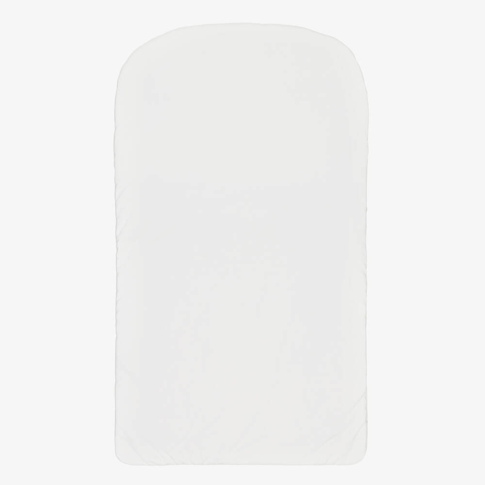 Dolce & Gabbana-Ivory & Beige Cotton Crest Logo Nest (82cm) | Childrensalon Outlet