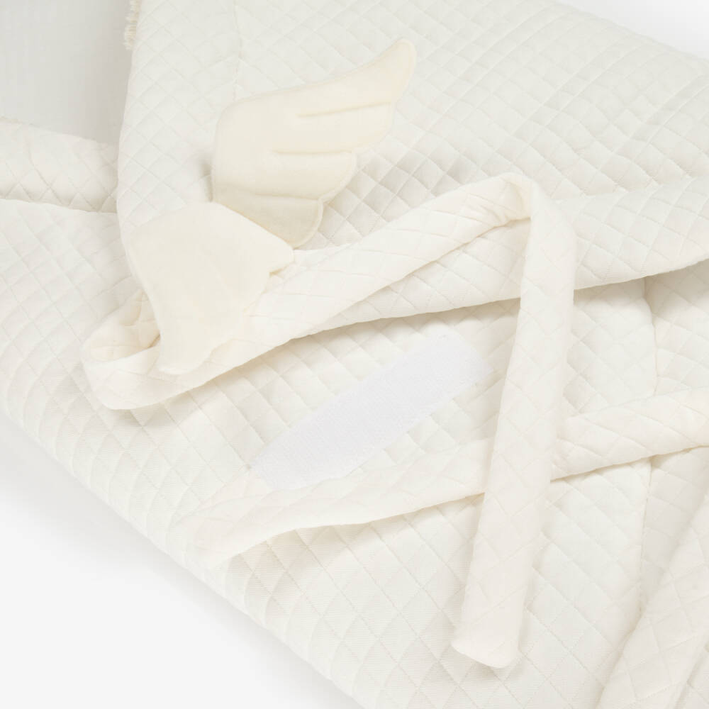 Jamiks-Ivory Cotton Angel Wing Nest (70cm) | Childrensalon Outlet