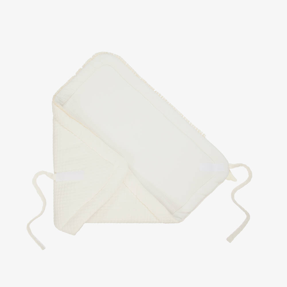 Jamiks-Ivory Cotton Angel Wing Nest (70cm) | Childrensalon Outlet