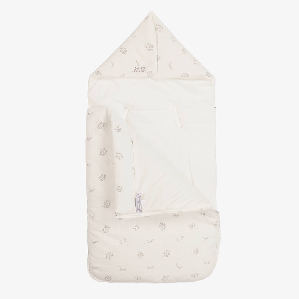 Tartine et Chocolat-Ivory Cotton Nest (83cm) | Childrensalon Outlet