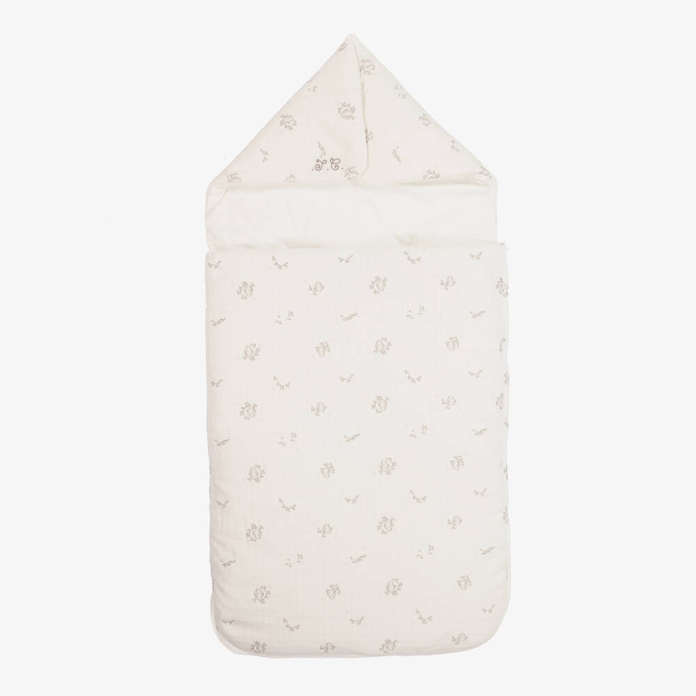 Tartine et Chocolat-Ivory Cotton Nest (83cm) | Childrensalon Outlet