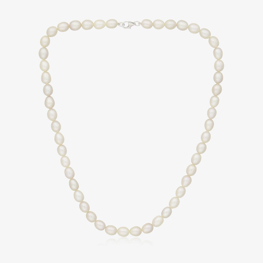 Raw Pearls-Ivory Pearl Jewellery Set | Childrensalon Outlet