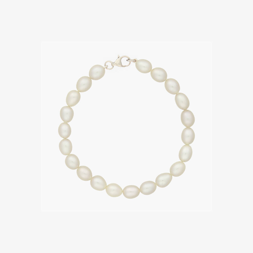Raw Pearls-Ivory Pearl Jewellery Set | Childrensalon Outlet