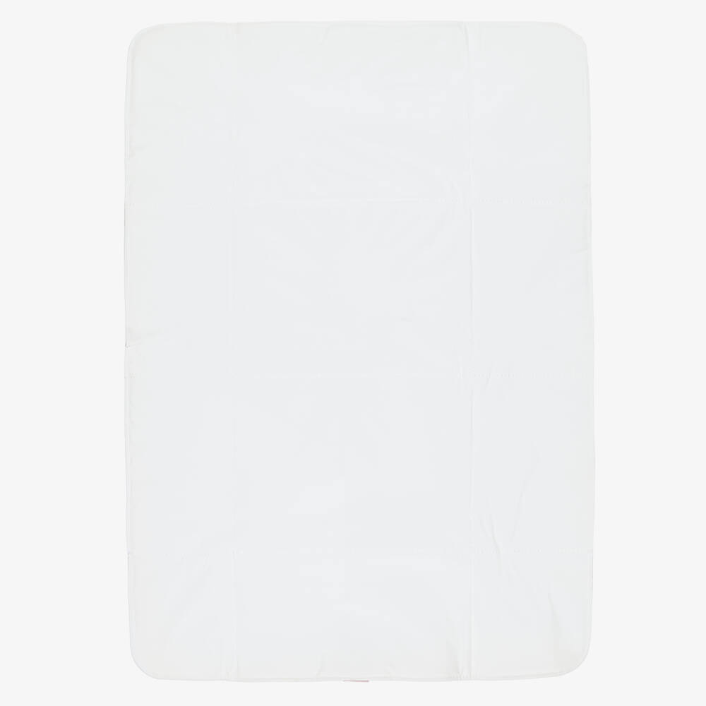 Mayoral Newborn-Ivory & Pink Safari Foldable Changing Mat (76cm) | Childrensalon Outlet