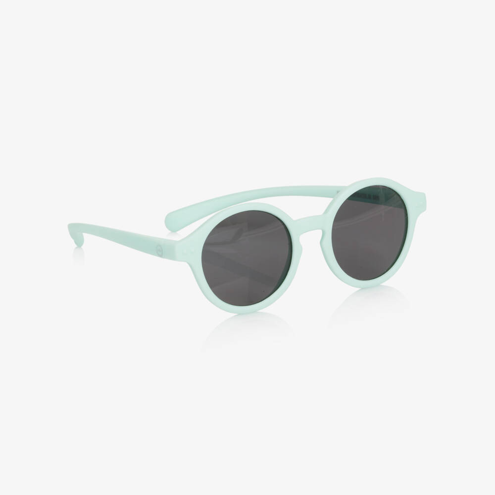 IZIPIZI-Aqua Green UV Protective Sunglasses | Childrensalon Outlet