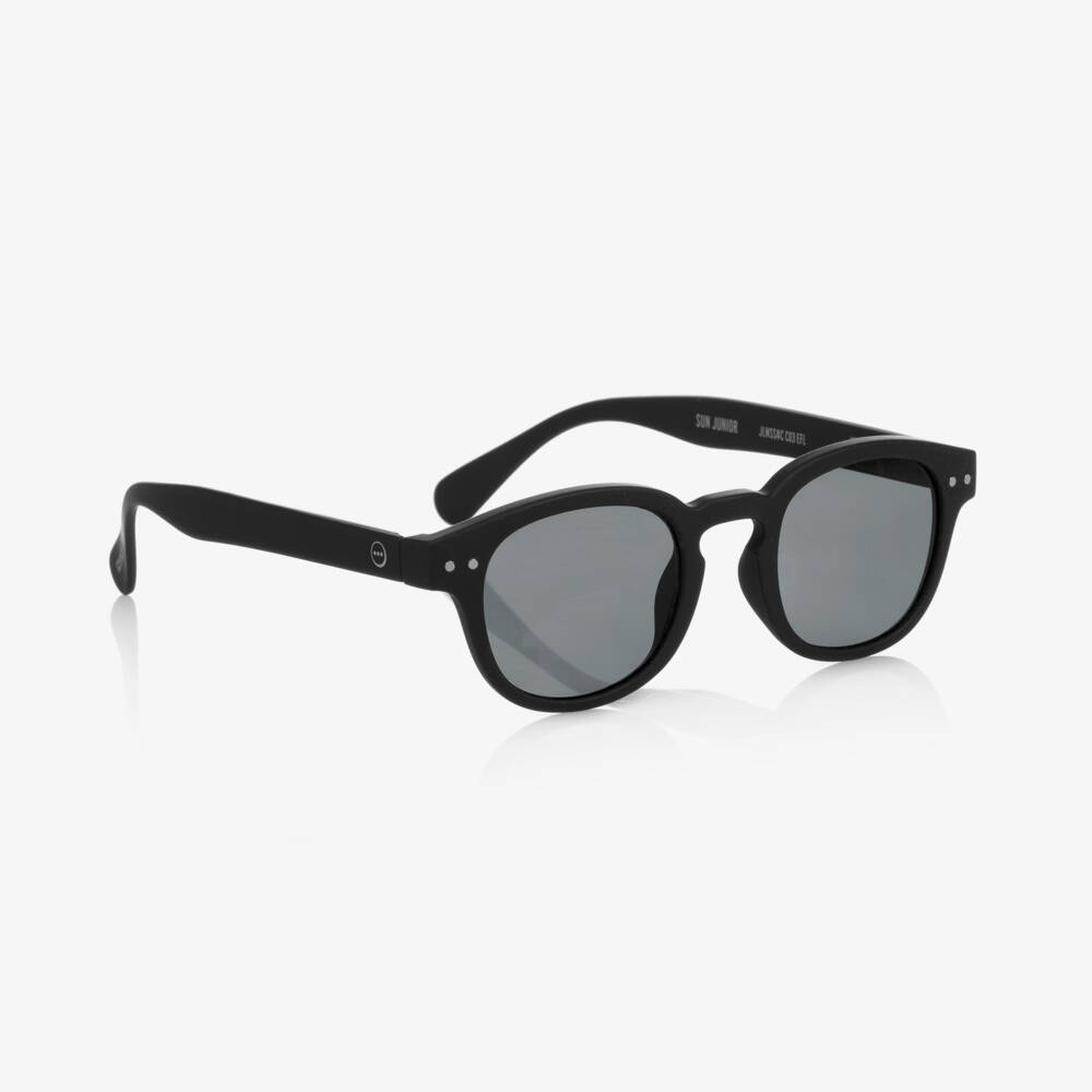IZIPIZI-Black UV Protective Sunglasses | Childrensalon Outlet