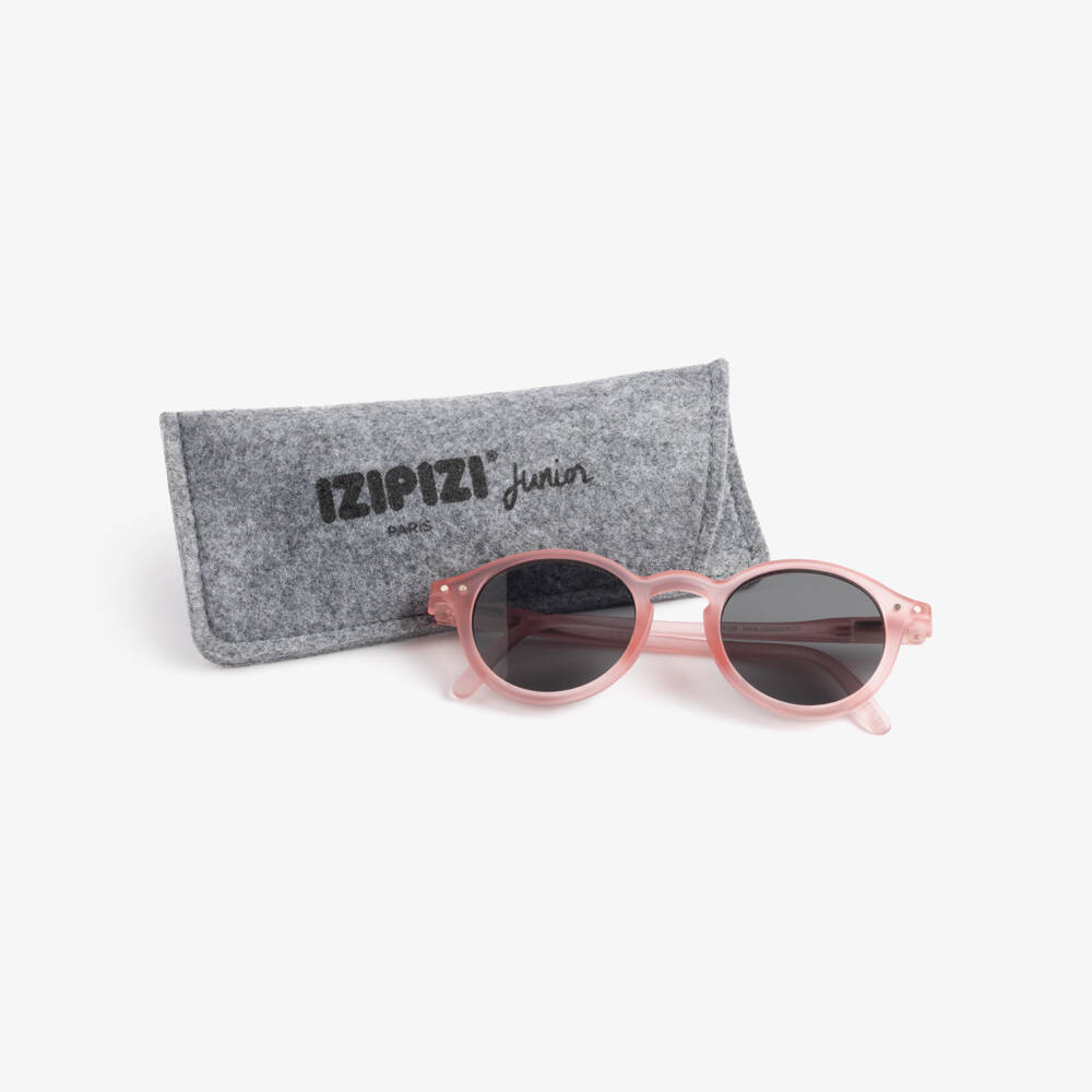 IZIPIZI-Girls Pink UV Protective Sunglasses | Childrensalon Outlet