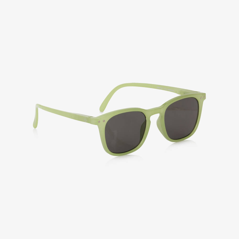 IZIPIZI-Junior Green UV Protective Sunglasses | Childrensalon Outlet