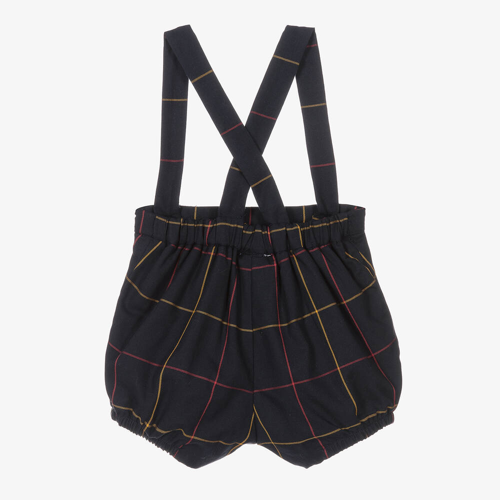 Jacadi Paris-Baby Boys Blue Check Shorts | Childrensalon Outlet