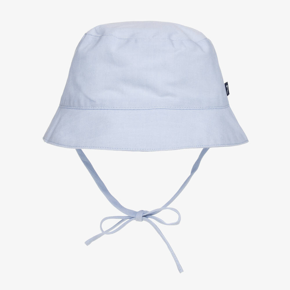 Jacadi Paris - Blauer Baumwoll-Sonnenhut (Baby J) | Childrensalon