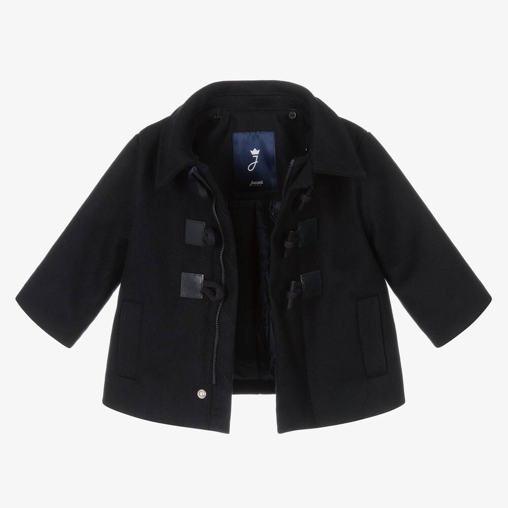 Baby boy blue duffle coat store