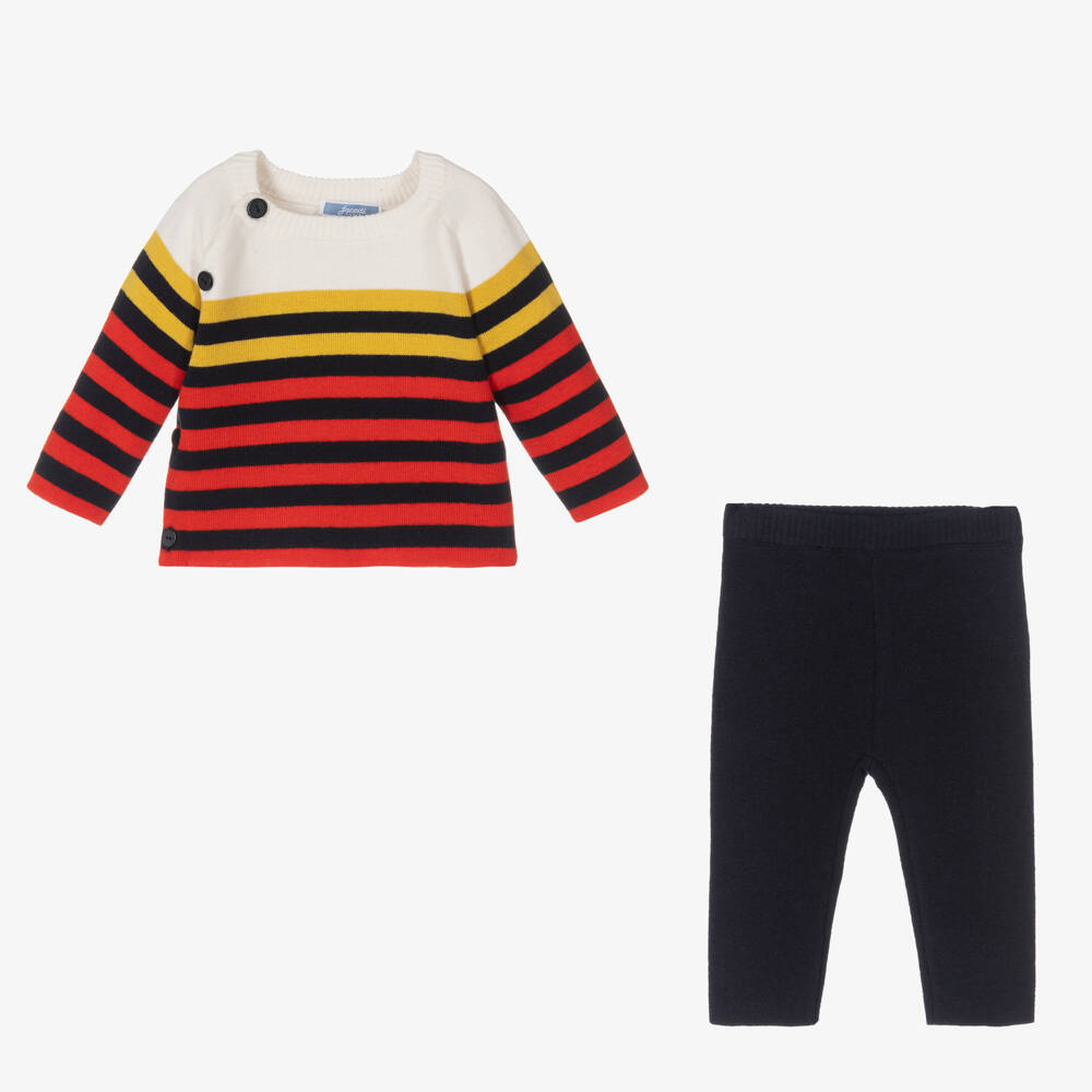 Jacadi Paris-Baby Boys Striped Trouser Set | Childrensalon Outlet