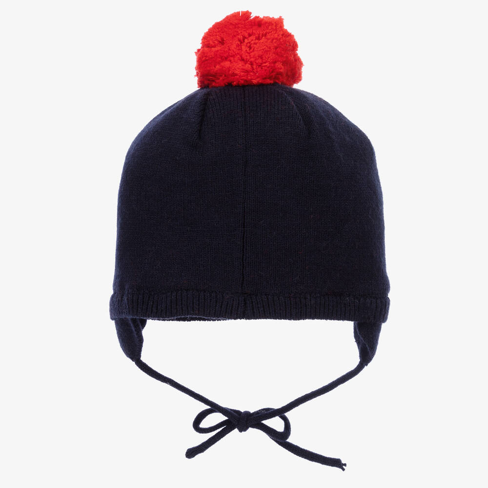 Jacadi Paris-Синяя шапка из хлопка и шерсти | Childrensalon Outlet