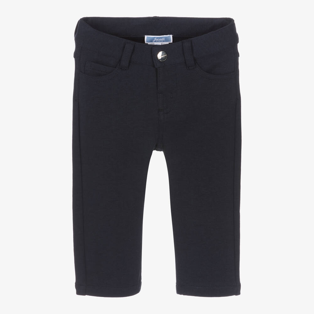 Jacadi Paris - Синие трикотажные брюки для мальчиков | Childrensalon