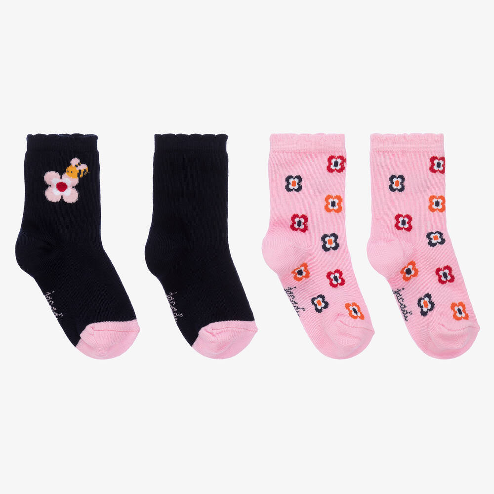 Jacadi Paris - Хлопковые носки для девочек (2пары) | Childrensalon