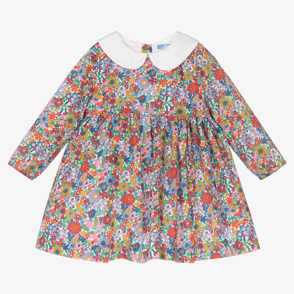 Jacadi Paris - Girls Floral Liberty Print Dress | Childrensalon