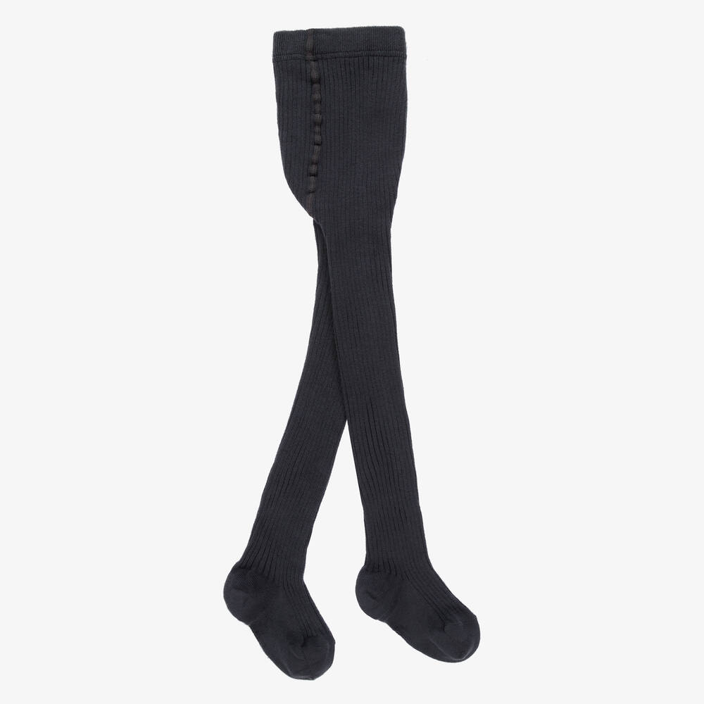 Jacadi Paris - Collants gris en coton fille | Childrensalon