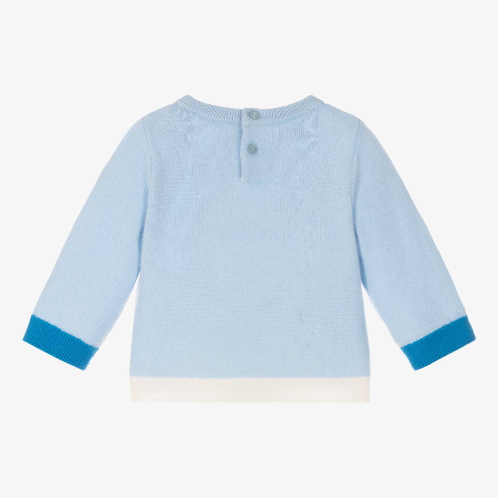 Jacadi Paris-Girls Knitted Pure Cashmere Sweater | Childrensalon Outlet