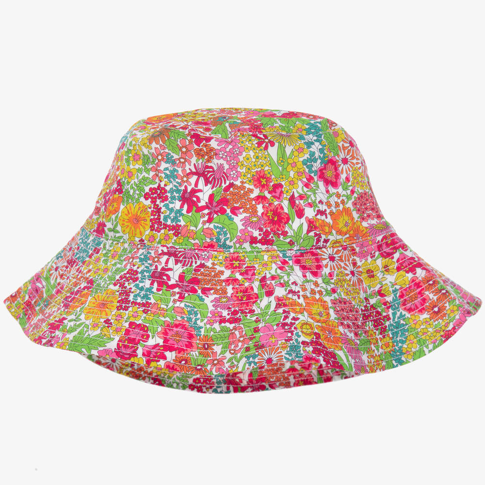 Jacadi Paris - Girls Liberty Floral Print Hat | Childrensalon Outlet