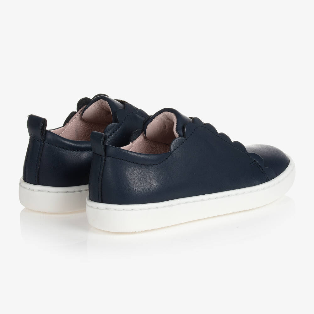 Jacadi Paris-Girls Navy Blue Trainers | Childrensalon Outlet