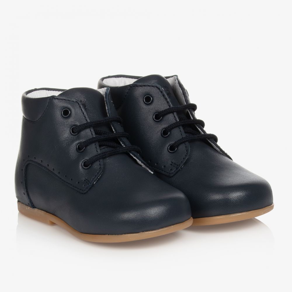 Jacadi Paris - Navyblaue Lauflernstiefel | Childrensalon