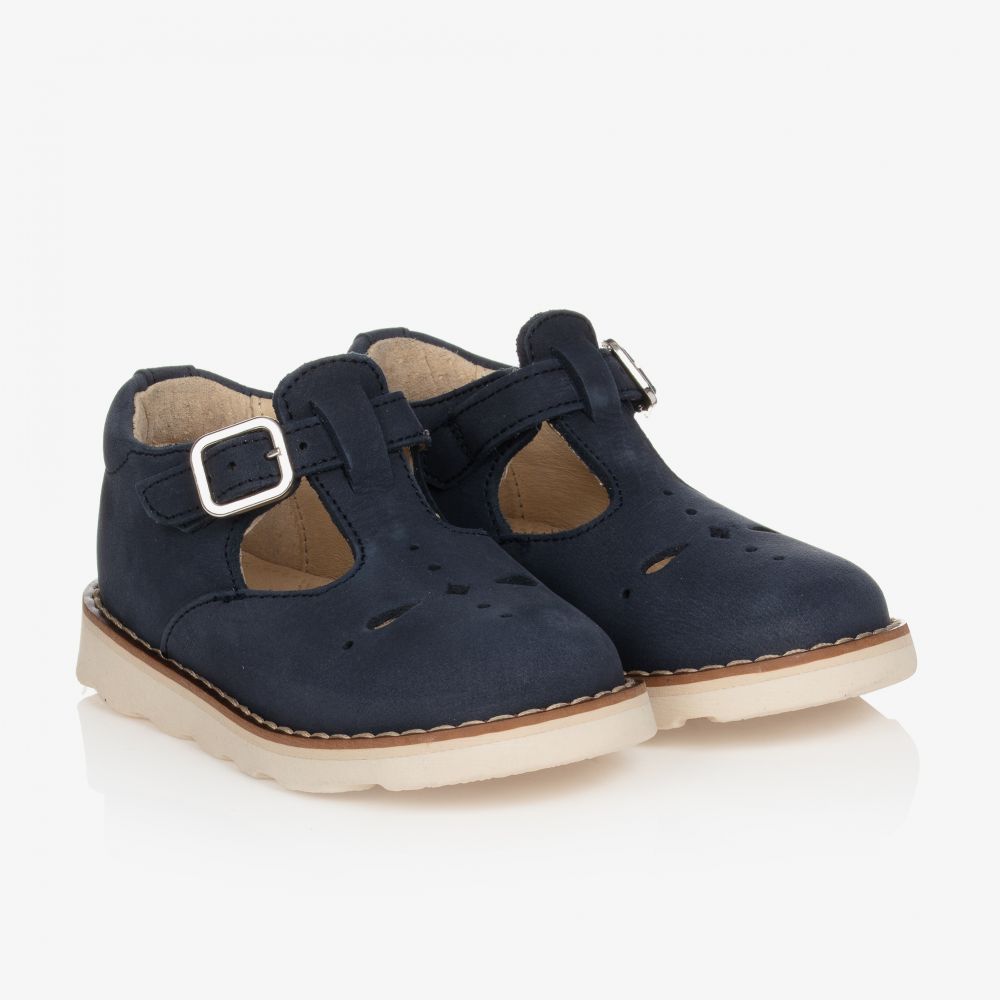 Jacadi Paris - Navy Blue Suede Shoes | Childrensalon